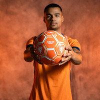 KNVB Voetbal Nothing Like Oranje Maat 5 Oranje Wit