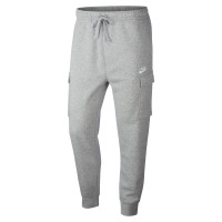 Pantalon cargo en polaire Nike Sportswear Club gris blanc
