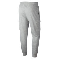 Pantalon cargo en polaire Nike Sportswear Club gris blanc