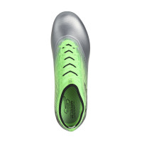 Skechers Razor Elite Gazon Naturel Chaussures de Foot (FG) Argenté Vert Vif