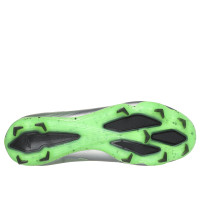 Skechers Razor Elite Gazon Naturel Chaussures de Foot (FG) Argenté Vert Vif