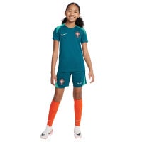 Kit d'entraînement Nike Portugal Strike 2024-2026 pour enfants, vert clair