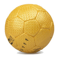 Ballon de football Cruyff Gold Street, taille 5, doré et noir