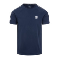 Cruyff Xicota Brand T-Shirt Bleu Foncé Blanc