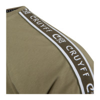 Cruyff Xicota Brand T-Shirt Vert Olive Blanc