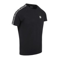 Cruyff Xicota Brand T-Shirt Enfants Noir Blanc