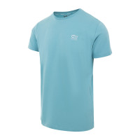 Cruyff Energized T-Shirt Bleu Clair Blanc