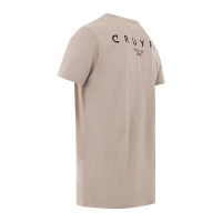 Cruyff Energized T-Shirt Enfants Marron Clair Noir