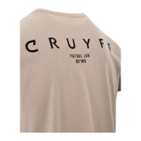 Cruyff Energized T-Shirt Kids Lichtbruin Zwart