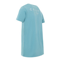 Cruyff Energized T-Shirt Enfants Bleu Clair Blanc