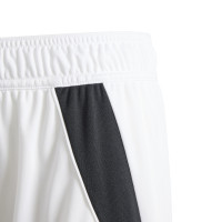 Short de football adidas Tiro 24 pour enfant, blanc et noir