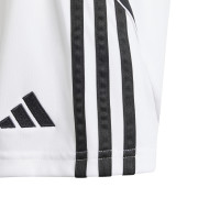 Short de football adidas Tiro 24 pour enfant, blanc et noir