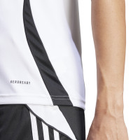 adidas Tiro 24 Maillot d'Entraînement Femmes Blanc Noir