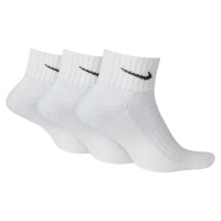 Nike Training Enkelsokken 3-Pack Wit Zwart