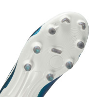 Nike Tiempo Legend 10 Academy Gazon Naturel Gazon Artificiel Chaussures de Foot (MG) Émeraude Vert Blanc
