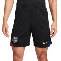 Nike FC Barcelone Strike Short d'Entraînement 2024-2025 Noir Blanc Rouge Bleu