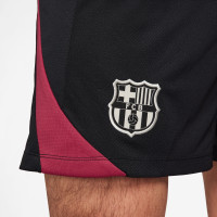Nike FC Barcelone Strike Short d'Entraînement 2024-2025 Noir Blanc Rouge Bleu
