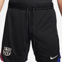 Nike FC Barcelone Strike Short d'Entraînement 2024-2025 Noir Blanc Rouge Bleu