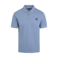 Cruyff Energized Polo Enfants Bleu-Gris Noir