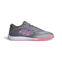adidas Fevernova Court Chaussures de Foot en Salle (IN) Gris Rose Blanc Mauve