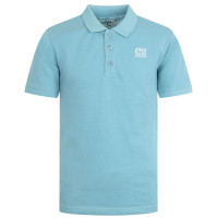 Cruyff Energized Polo Kids Lichtblauw Wit