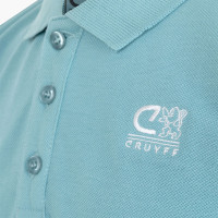 Cruyff Energized Polo Zomerset Kids Lichtblauw Wit