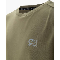 Cruyff Soothe T-Shirt Enfants Vert Olive Gris