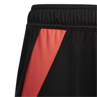 adidas Tiro 24 Short de Foot Enfants Noir Jaune Orange