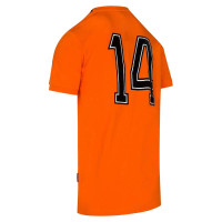 T-shirt Cruyff numéro 14 orange