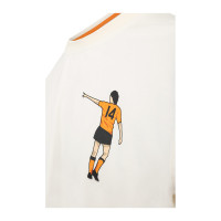 T-shirt graphique Cruyff Dos Rayas blanc