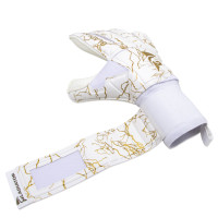 Gladiator Sports Rodu Gants de Gardien de But Blanc Doré