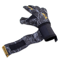 Gladiator Sports Agadu 2.0 Gants de Gardien de But Noir Doré