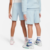 Nike Sportswear Club Fleece Broekje Kids Blauwgrijs Wit