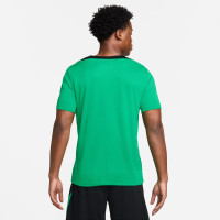 Chemise d'entraînement Nike Strike vert noir blanc