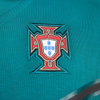 Nike Portugal Tech Fleece Trainingspak 2024-2026 Groen Beige