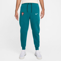 Nike Portugal Tech Fleece Trainingspak 2024-2026 Groen Beige