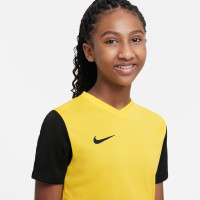 Maillot de football Nike Tiempo Premier II pour enfant, jaune et noir