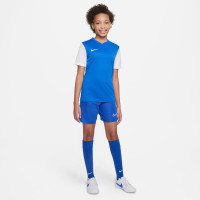 Maillot de football Nike Tiempo Premier II pour enfant, bleu et blanc