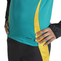 adidas Jamaica Trainingspak 1/4-Zip 2024-2026 Kids Groen Zwart Geel