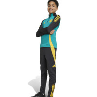 adidas Jamaica Trainingspak 1/4-Zip 2024-2026 Kids Groen Zwart Geel