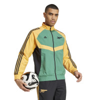 adidas Arsenal Culturewear Veste d'Entraînement Woven 2024-2025 Jaune Vert Noir