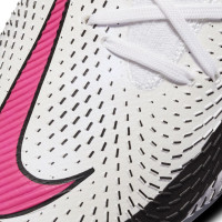 Nike PHANTOM GT ELITE DF Kunstgras Voetbalschoenen (AG) Wit Roze Zwart