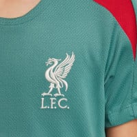 Nike Liverpool Strike Trainingsset 2024-2025 Kids Groen Zwart Rood