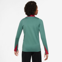 Nike Liverpool Strike Survêtement 1/4-Zip 2024-2025 Enfants Vert Noir Rouge