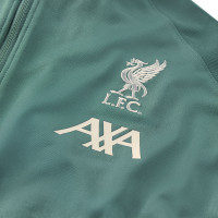 Nike Liverpool Strike Trainingspak Full-Zip 2024-2025 Kleuters Groen Zwart Rood