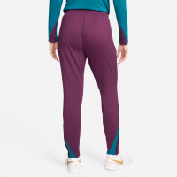 Nike Paris Saint-Germain Strike Pantalon d'Entraînement 2024-2025 Femmes Mauve Blanc Vert Doré