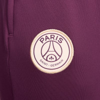 Nike Paris Saint-Germain Strike Pantalon d'Entraînement 2024-2025 Femmes Mauve Blanc Vert Doré