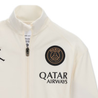 Nike Paris Saint-Germain x Jordan Strike Survêtement Full-Zip 2024-2025 Bébé Blanc Cassé Noir Rose
