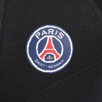 Nike Paris Saint-Germain Tech Fleece Survêtement 2024-2025 Enfants Noir Anthracite Rouge