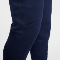 Nike Paris Saint-Germain Tech Fleece Pantalon 2024-2025 Bleu Foncé Blanc